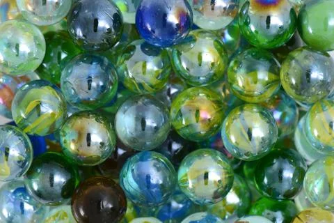 Marble balls Stock Photos