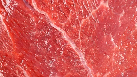 Marble beef rotating. Meat texture, back... | Stock Video | Pond5