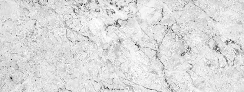 Marble black white stone pattern useful as background or texture Stock Photos