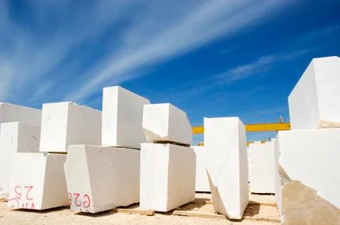 Marble blocks 1 Stock Photos