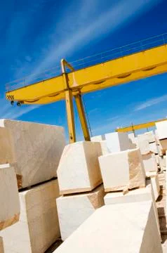 Marble blocks 6 Stock Photos