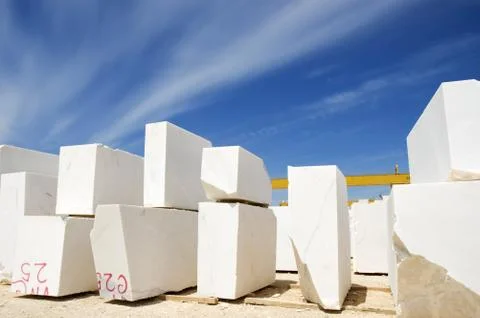 Marble blocks  Stock Photos