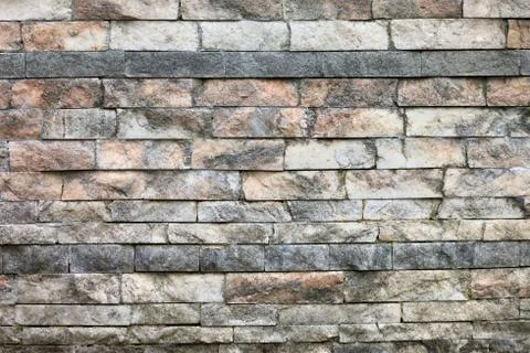 Marble Brick Wall Texture 스톡 사진