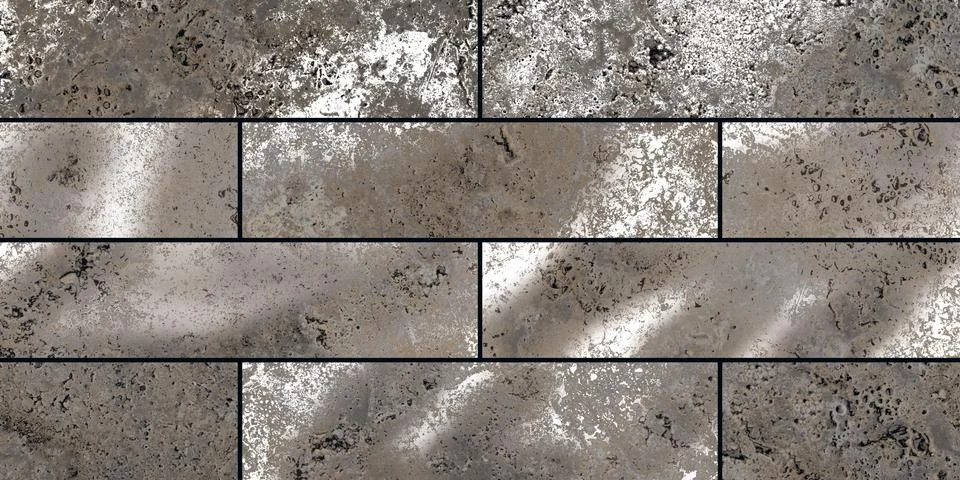 Marble bricks decor wall background. Stock Photos