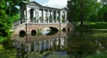 Marble bridge. Pushkin. Catherine Park. Tsarskoye Selo. 4K. 4k or 4k+ Resolution