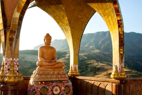 Marble budda Stock Photos
