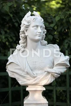 Marble bust Stock Photos