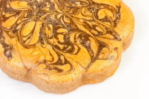 Marble Cake Closeup Stock Photos