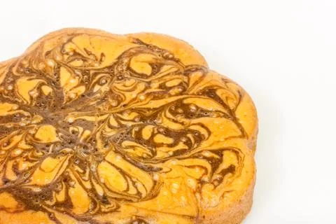 Marble Cake Closeup Stock Photos