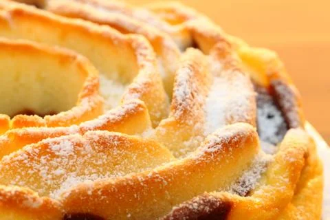 Marble cake Stock Photos