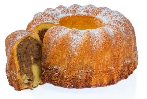 Marble cake Stock Photos