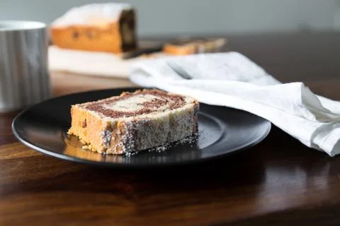 Marble cake Stock Photos