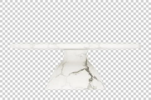 Marble cake serving stand Stock Illustration