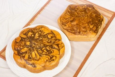 Marble Cakes Stock Photos