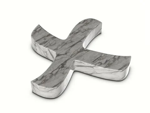 Marble cancel symbol Stock Illustration