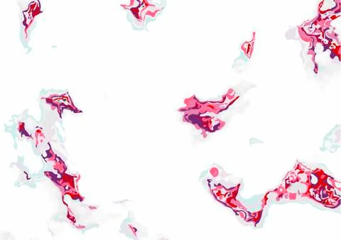 Marble collection abstract pattern pastel background card vector Stock Illustration