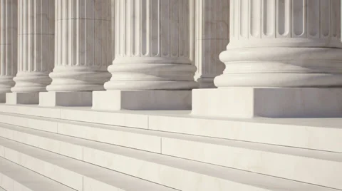 Marble Columns. Loopable Stock Footage 32643917