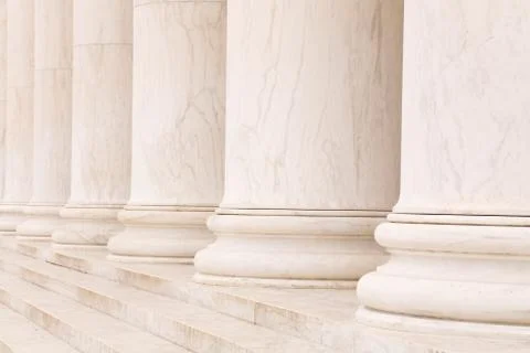 Marble columns Stock Photos