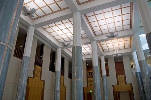 Marble Columns Foto stock