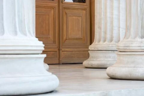 Marble columns Stock Photos