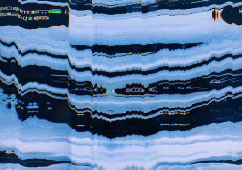 Marble design glitch distortion abstract pattern Stock Illustration