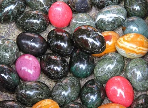 Marble Eggs Collection Foto stock
