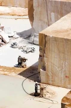 Marble extraction 2 Stock Photos