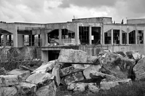 Marble factory Stock Photos