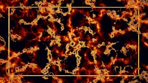 Marble fire of evil heat and high temperature texture and luxury gold surfa.. 스톡 일러스트