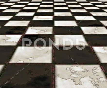 Marble floor Stock Illustration