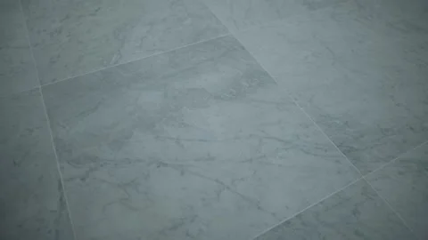 Marble floor installment at metro construction site. Vídeo Stock 298226960