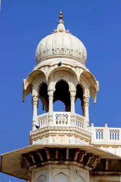 Marble Gallery of Jaswanth Thada Stock Photos