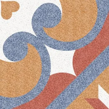 Marble geometric pattern shape floor and wall decor mosaic tile. Stock Photos