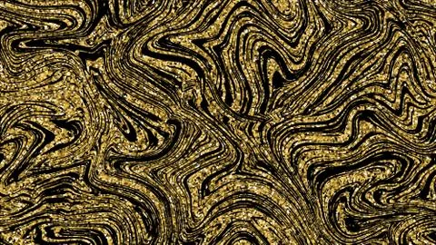 Marble gold texture seamless background. Abstract golden luxury pattern. Liqu Stock Illustration