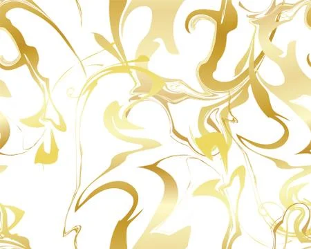 Marble Gold texture seamless pattern Illustrazione stock