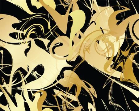 Marble Gold texture seamless pattern Stock Illustration