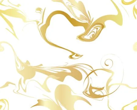 Marble Gold texture seamless pattern Stock Illustration