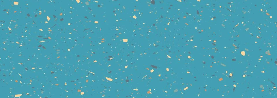 Marble granite background. Terrazzo texture of stone, blue granite abstract Stock Illustration