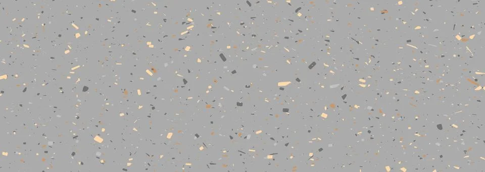 Marble granite background. Terrazzo texture gray of stone, granite beige and Stock Illustration