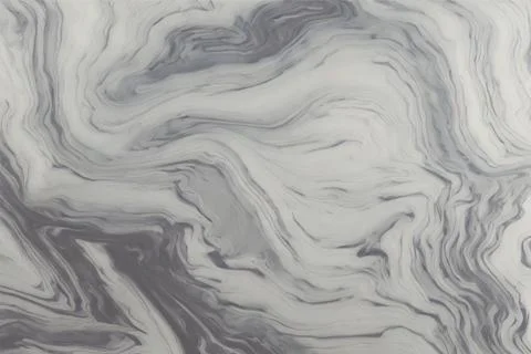 Marble. Gray-blue smooth wavy transitions, stone texture. Vector background. Stock Illustration