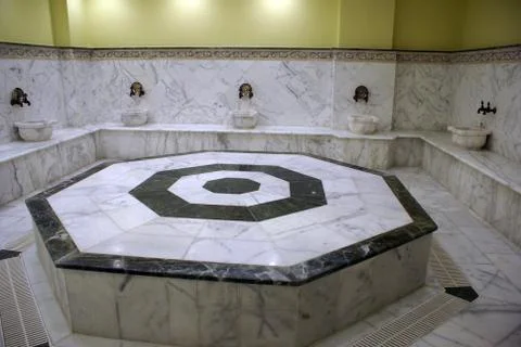 Marble hamam Stock-Fotos
