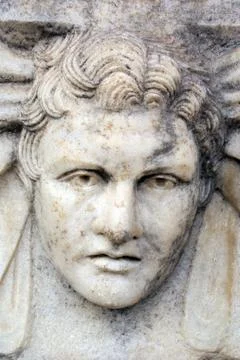 Marble head Stock Photos