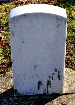 Marble headstone 写真素材