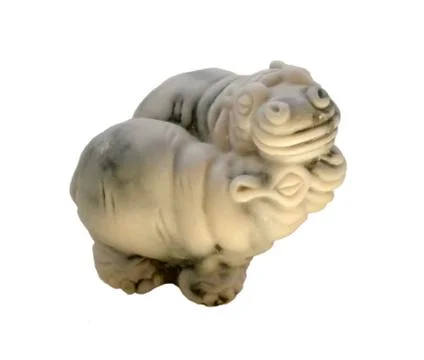 Marble Hippo Stock Photos