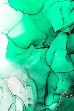 Marble ink abstract art from exquisite original painting for abstract background Stock Illustration