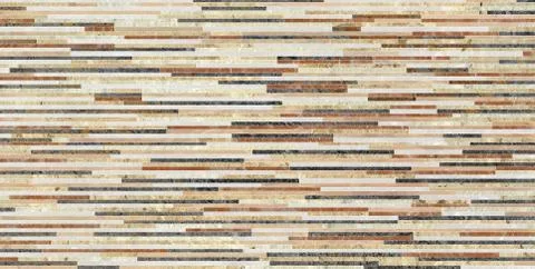 Marble line brick wall texture background. Stock Photos
