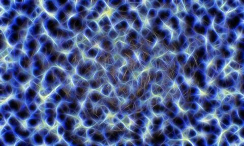 Marble liquid blue color creative texture wallpaper background. ink in water Stock Illustration