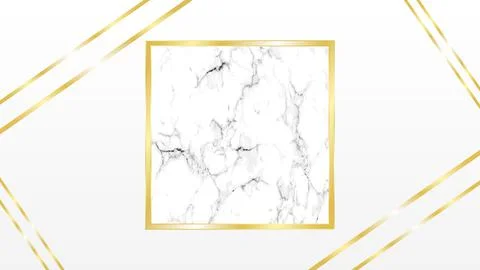 Marble mockup invitation background Stock Illustration