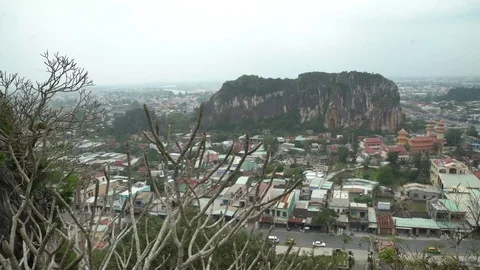 Marble Mountains Stock Footage 73935945