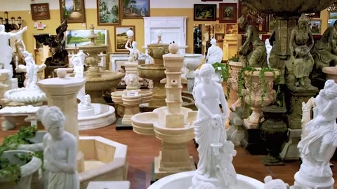 Marble museum 2 Stock Footage 168904017